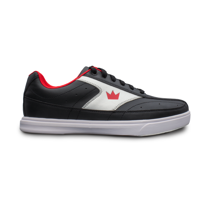 Brunswick Renegade, Mens Performance Bowling Shoe in Black/Red
