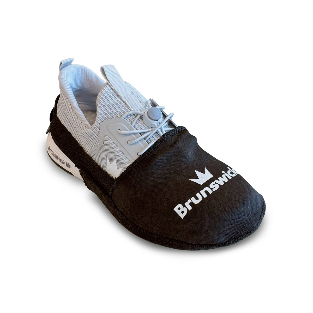 Brunswick Shoe Slider - Black - Brunswick Shoe Slider Black 3qtr 1600x1600