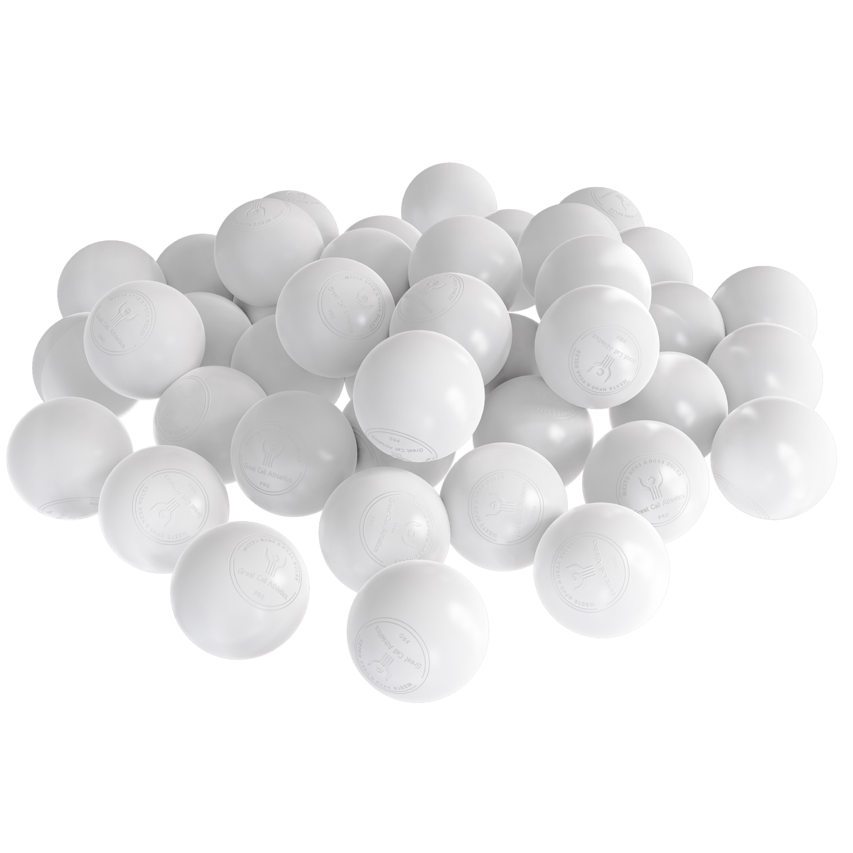 GCA Lacrosse Official Game Balls Durable Consistent Performance - side view