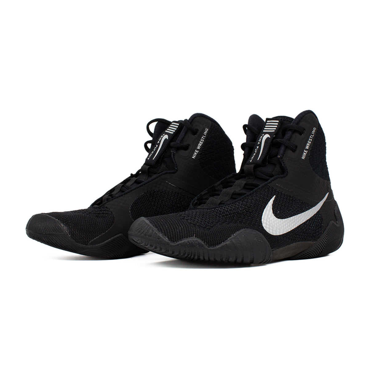 Nike Tawa Unisex Black/Metallic Silver Wrestling Shoes