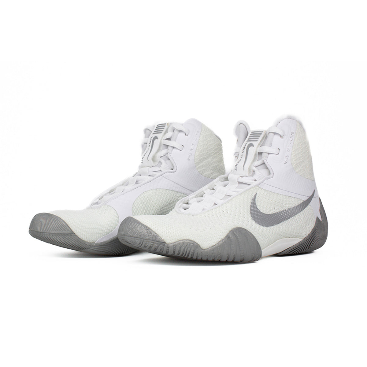 Nike Tawa Unisex White/Metallic Silver Wrestling Shoes