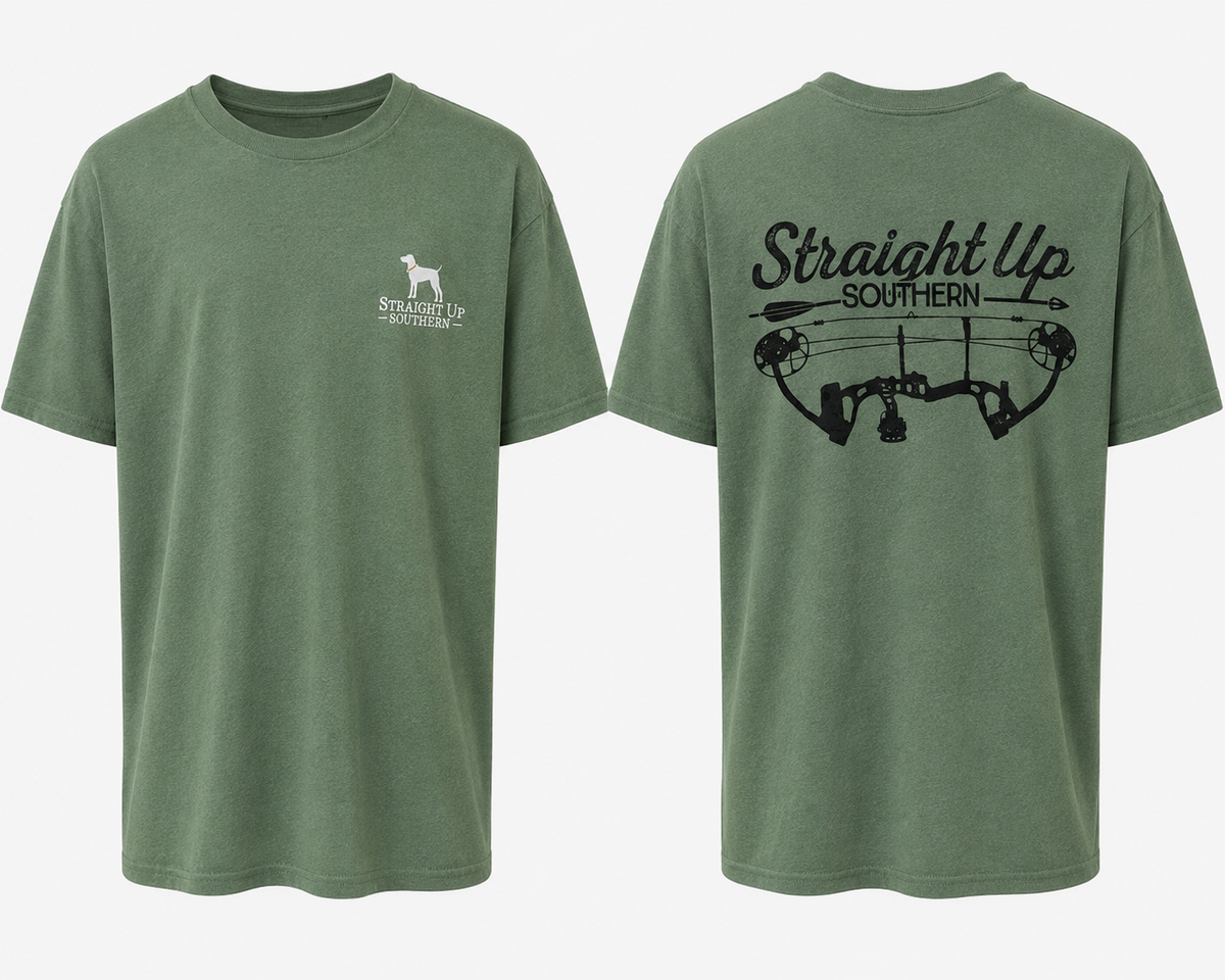 Straight up Southern Bow Hunter T-Shirt