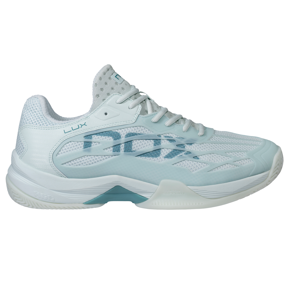 NOX AT10 LUX 2 Padel Shoes, Mist - Side View