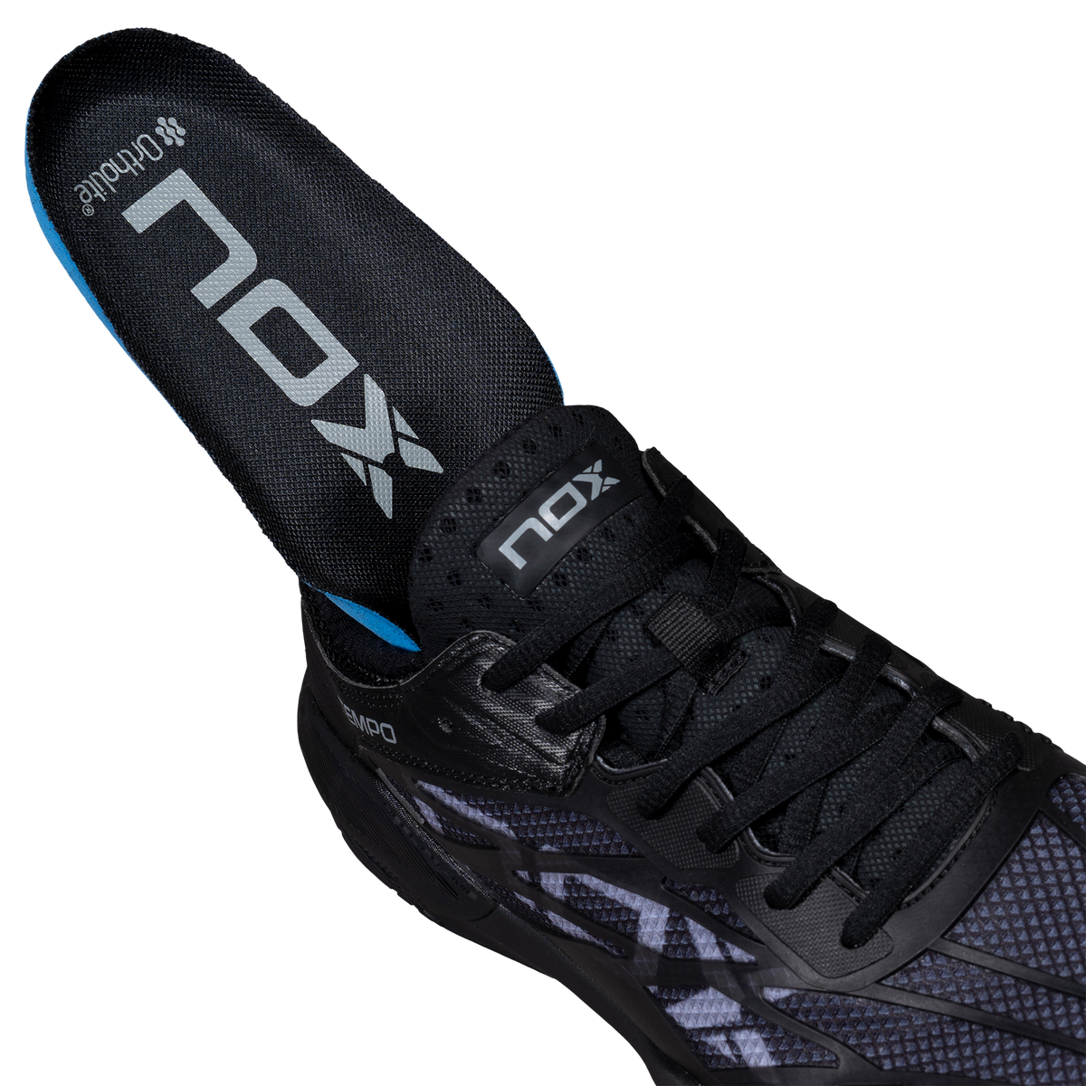 NOX LUX TEMPO 2 Pickleball Shoes, Black - Alternate View 9