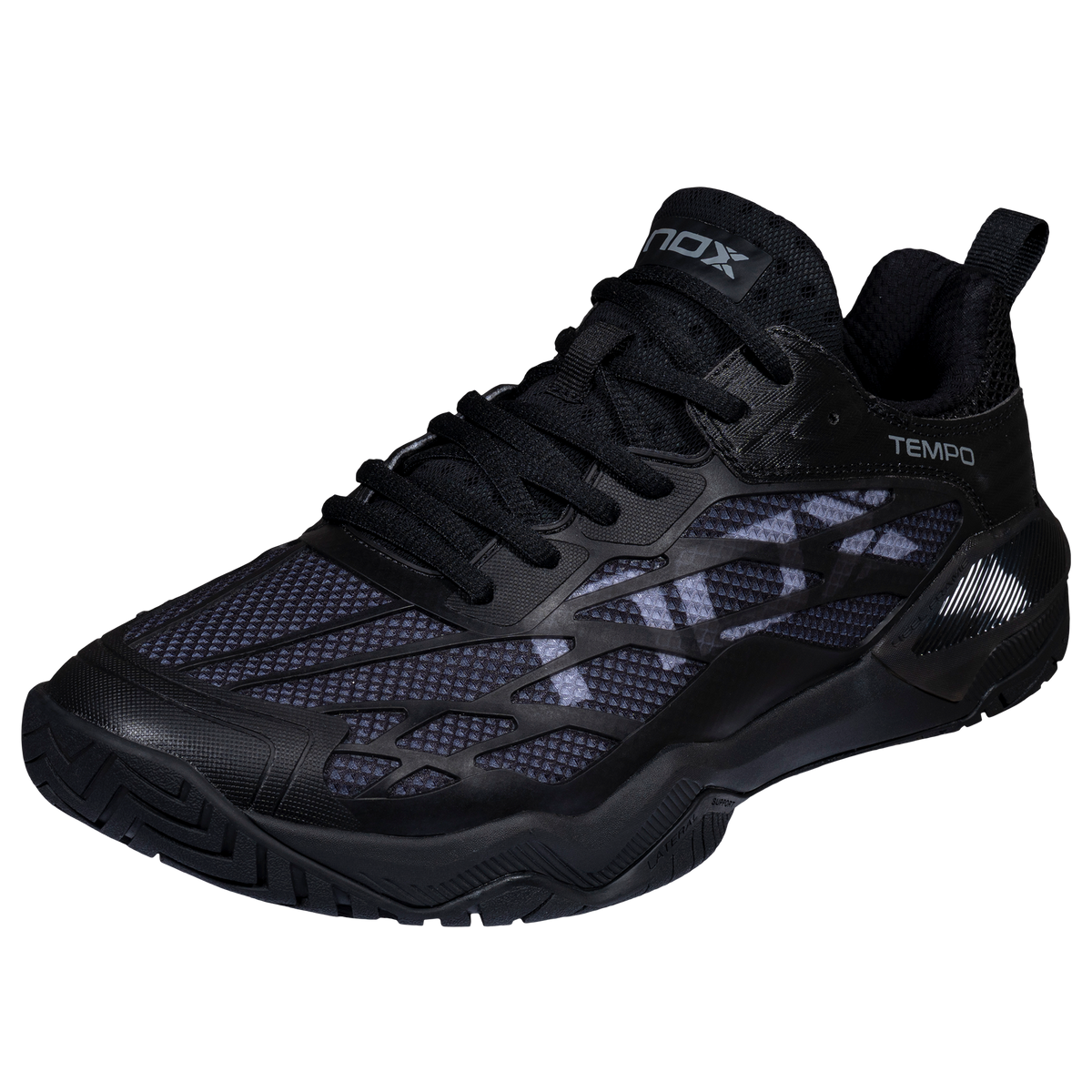 NOX LUX TEMPO 2 Pickleball Shoes, Black - Alternate View 2