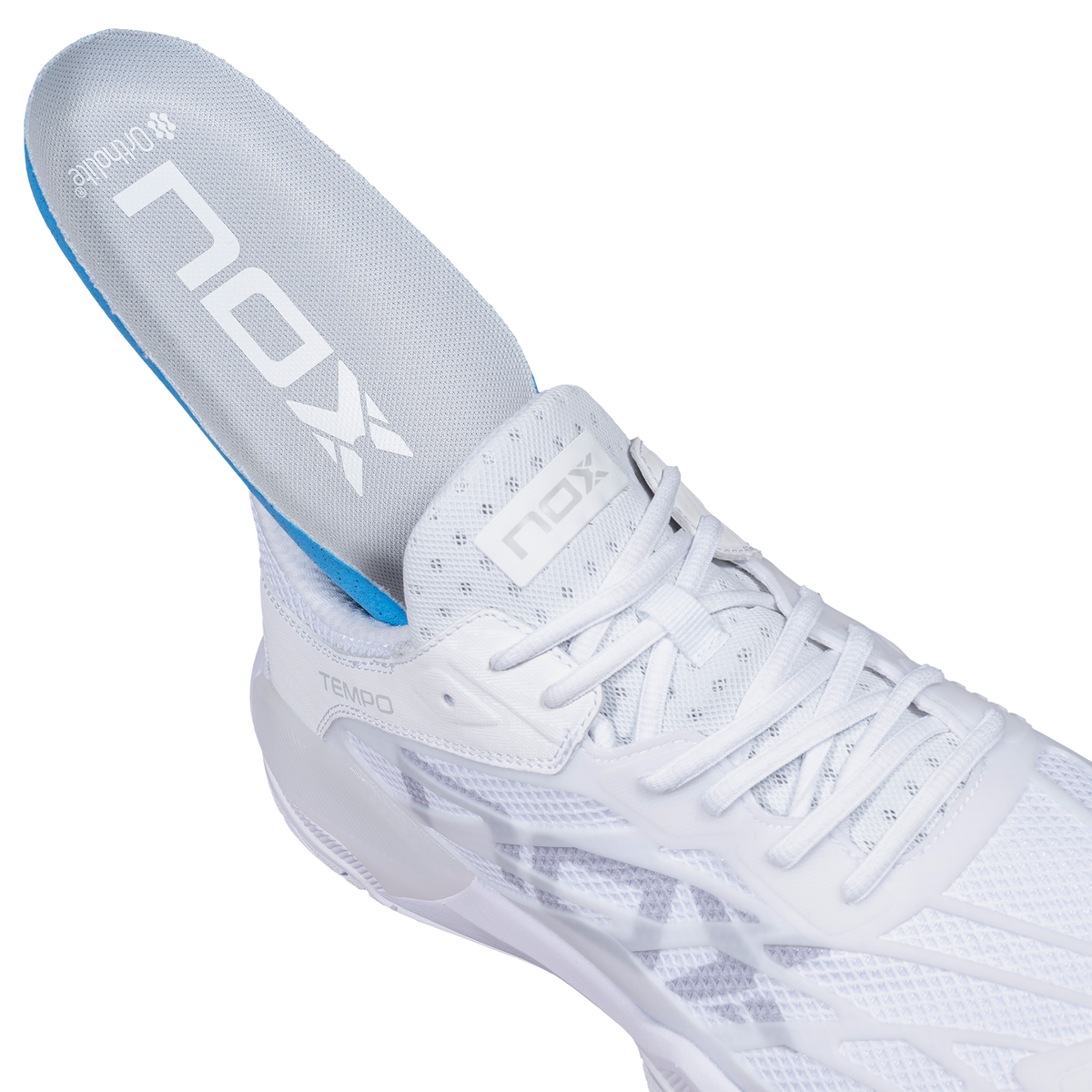 NOX LUX TEMPO 2 Pickleball Shoes, White - Alternate View 9