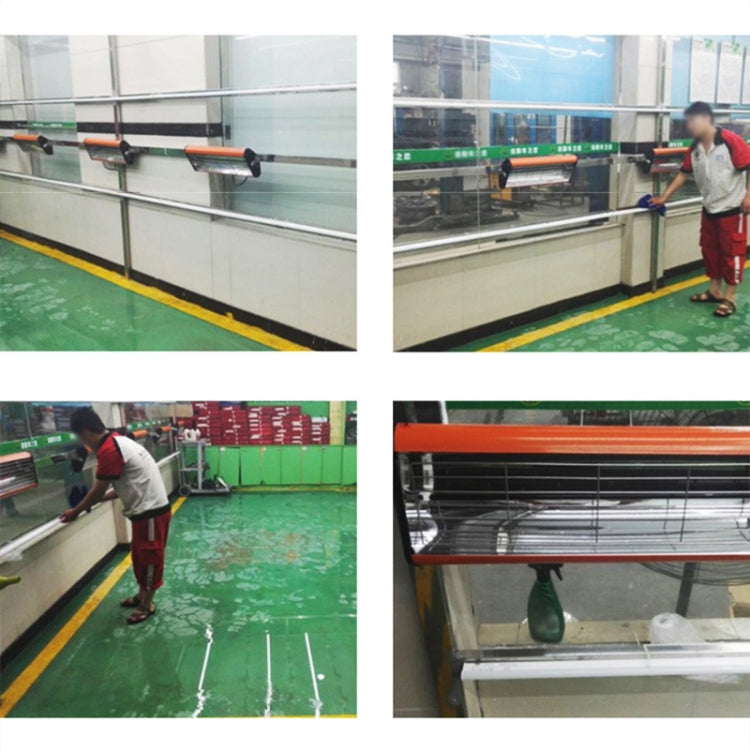 220V 1050W Heat Light Infrared Dryer Spray Paint Heating Curing Lamp Baking Booth Heater, US Plug, 1050W, US - View 8