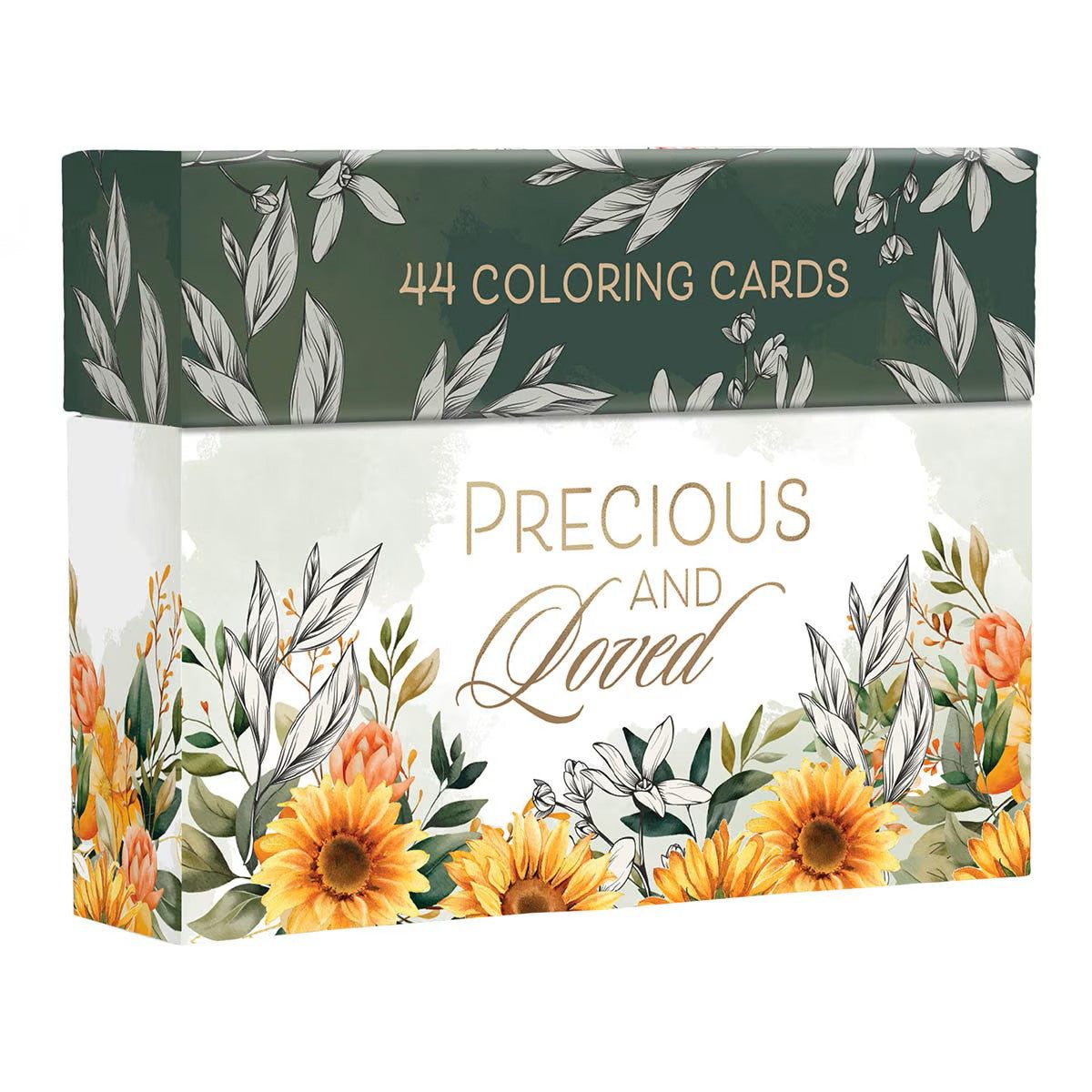 Precious and Loved Boxed Coloring Cards
