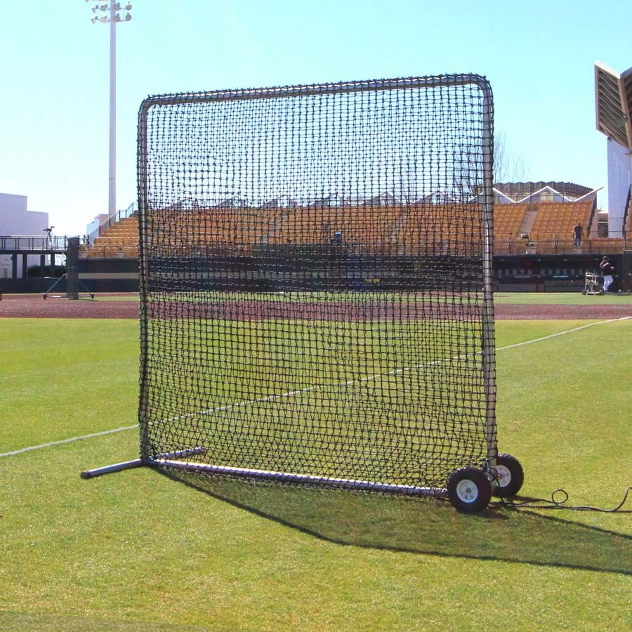 Cimarron 8x8 #42 Premier Fielder Net and Frame with Wheels and Padding - Alternate View 2