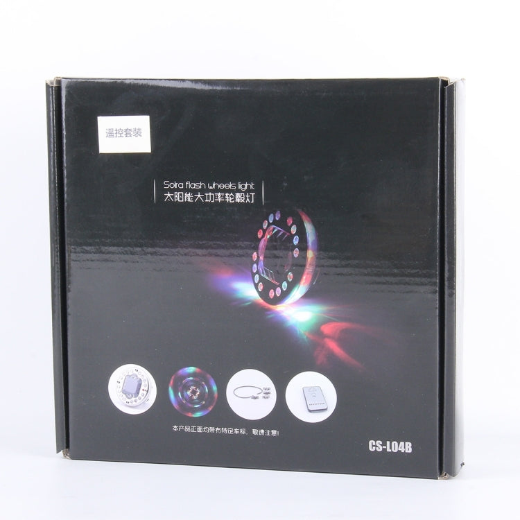 4 PCS Solar High Power Car LED Colorful Wheel Lights, 4 PCS Colorful Wheel Lights - View 7
