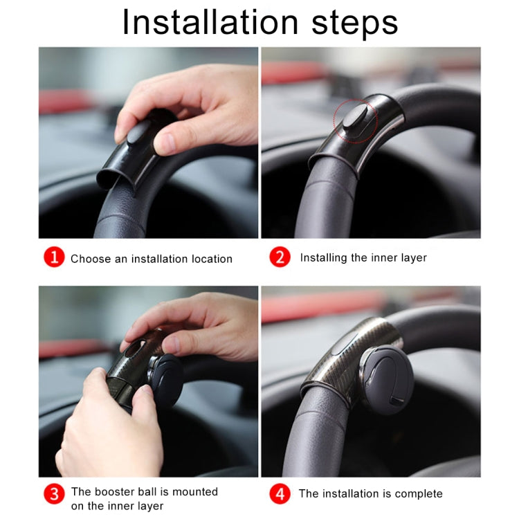3R-2151 Car Auto Universal Steering Wheel Spinner Knob Auxiliary Booster Aid Control Handle Car Steering Wheel - View 7