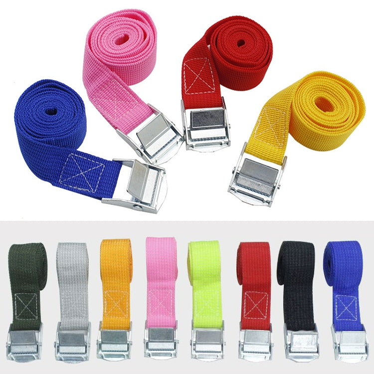 Car Tension Rope Luggage Strap Belt Auto Car Boat Fixed Strap with Alloy Buckle,Random Color Delivery, Size - View 3