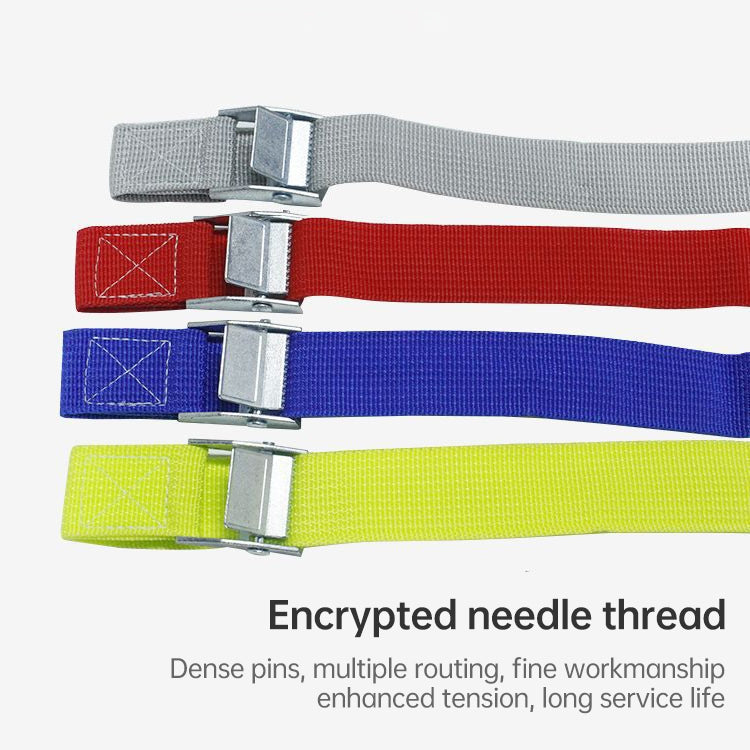 Car Tension Rope Luggage Strap Belt Auto Car Boat Fixed Strap with Alloy Buckle,Random Color Delivery, Size - View 4