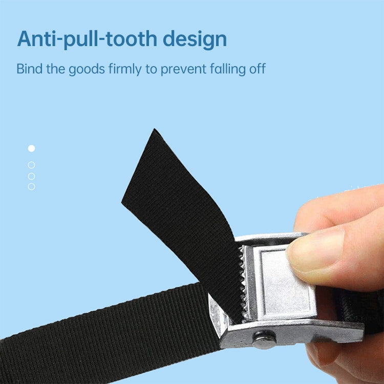 Car Tension Rope Luggage Strap Belt Auto Car Boat Fixed Strap with Alloy Buckle,Random Color Delivery, Size - View 6