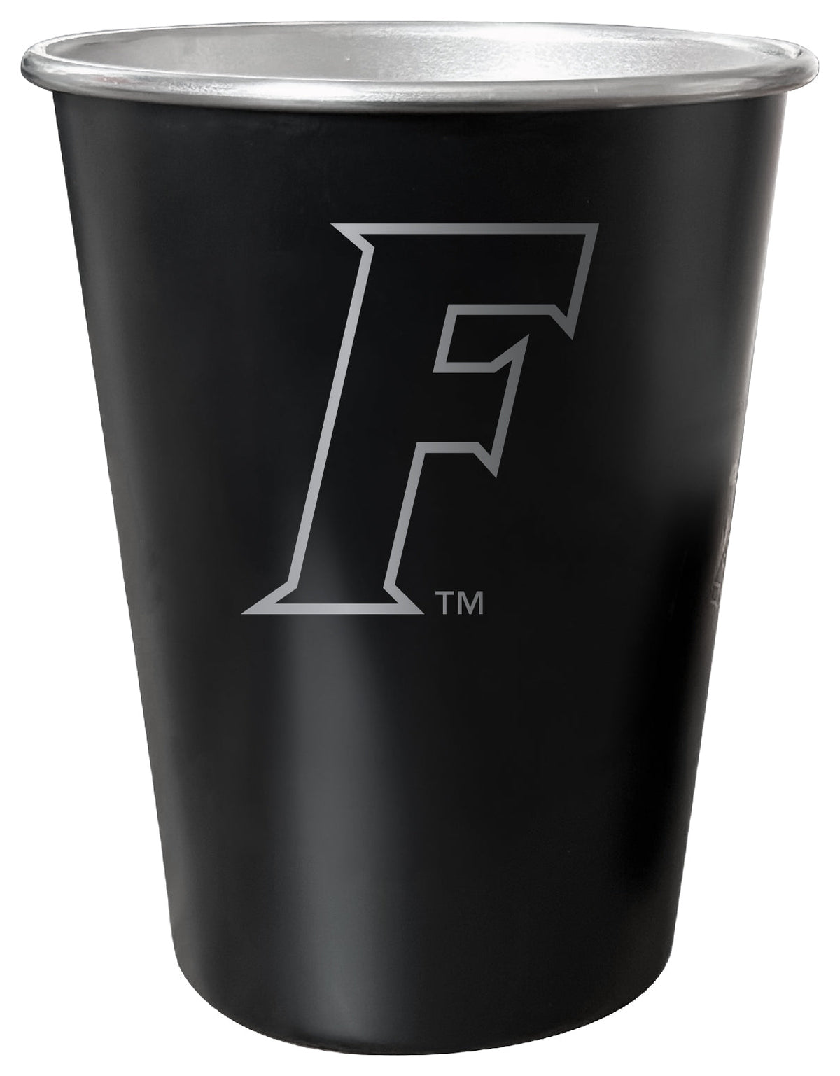 Florida Gators 8 oz Engraved Tin Cup Black Matte Coating Officially Licensed