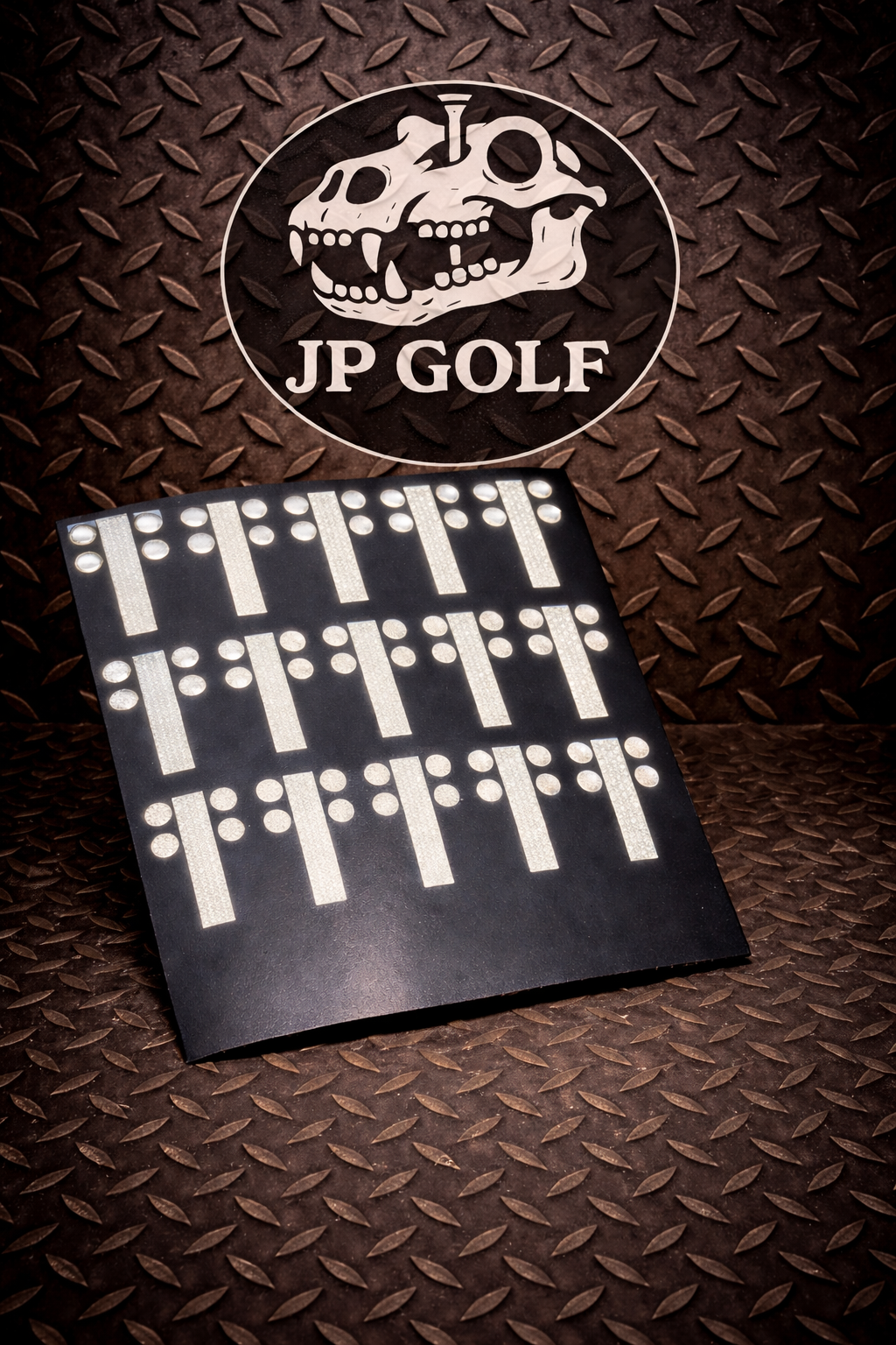 Reflective Easy on One Tab Quad Dots for Foresight GC2 with HMT, GC3, Hawk, GCQuad, GCQuad MAX, or BLP club data 500 club pack