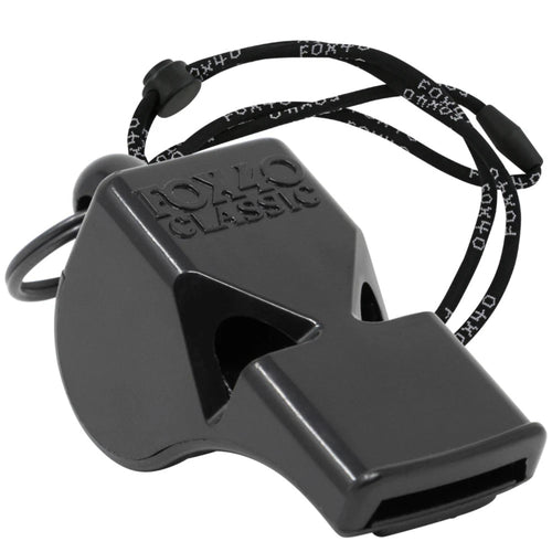 Fox 40 Classic Safety Whistle w/ Breakaway Lanyard