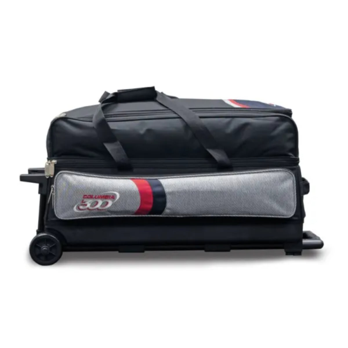 Columbia 300 Boss Triple 3 Ball Roller Red Bowling Bag