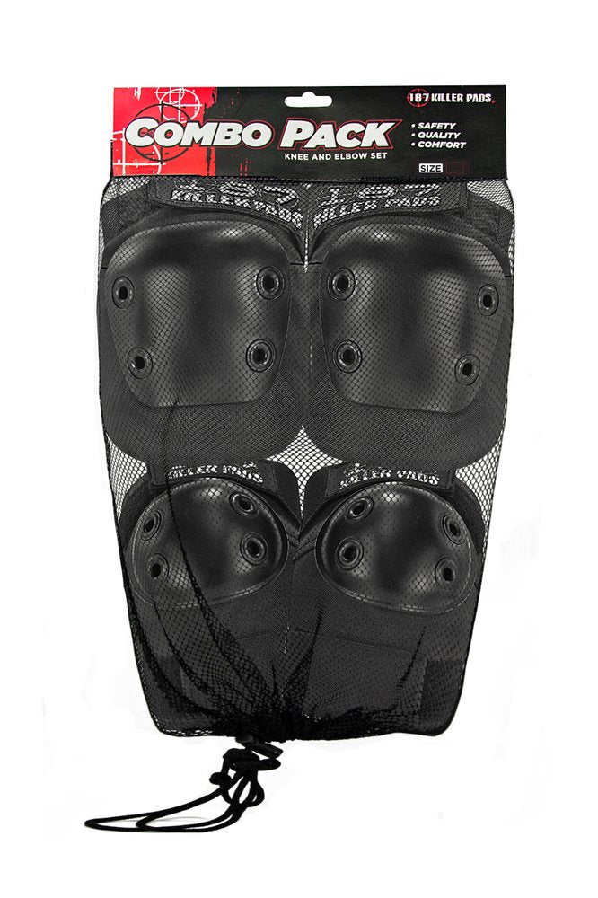 187 Combo Pack Knee/Elbow Pad Set