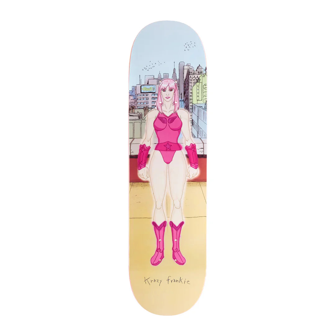 Frog Comic Book (Frankie Decker) Skateboard Deck - 8.5"