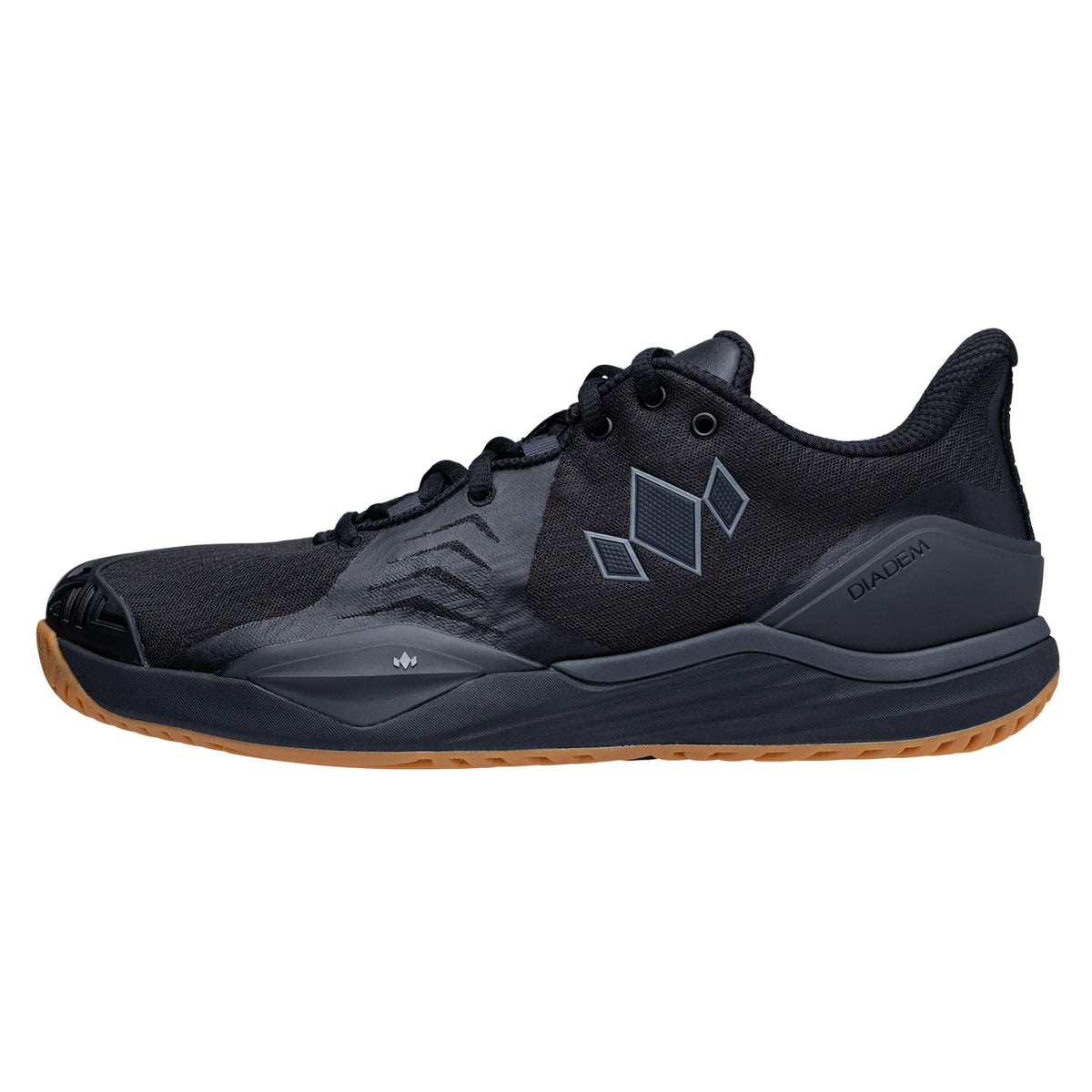 Diadem Men's Court Burst Hard Court Black/Gum Pickleball Shoe