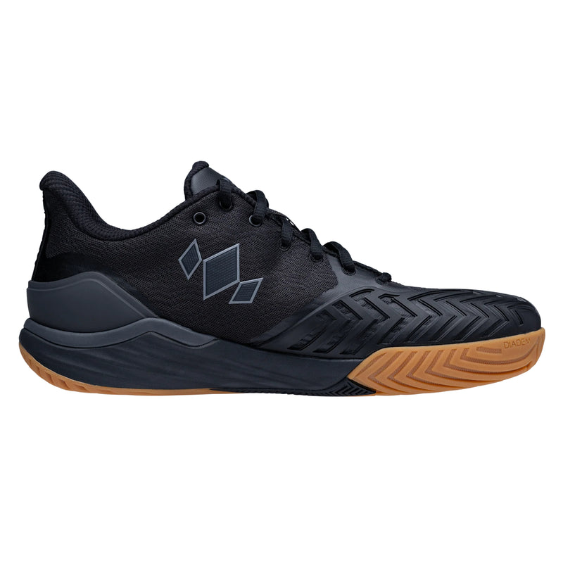 Diadem Men's Court Burst Hard Court Black/Gum Pickleball Shoe