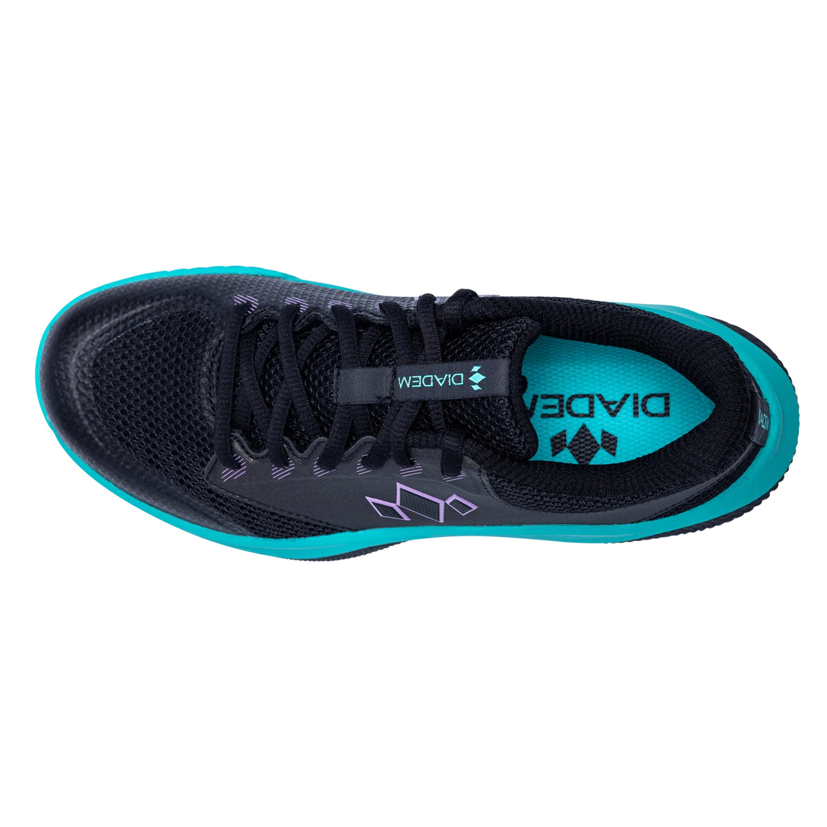Diadem Court Flo - HC Black/Teal Pickleball Shoe