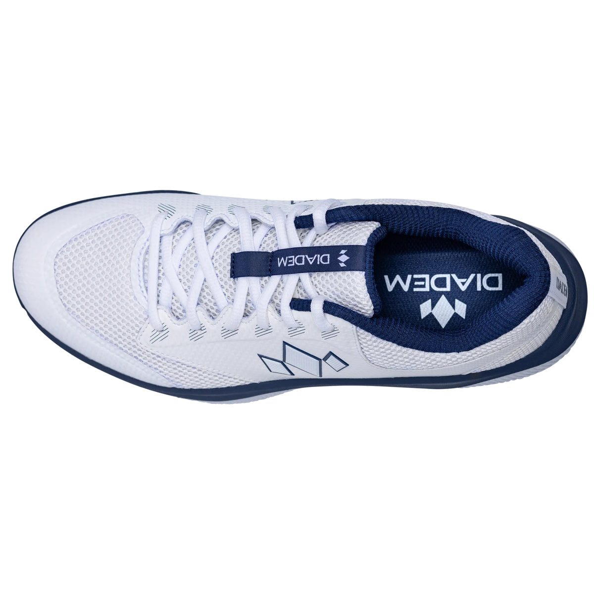 Diadem Men's Court Flo Hard Court White/Navy Pickleball Shoe