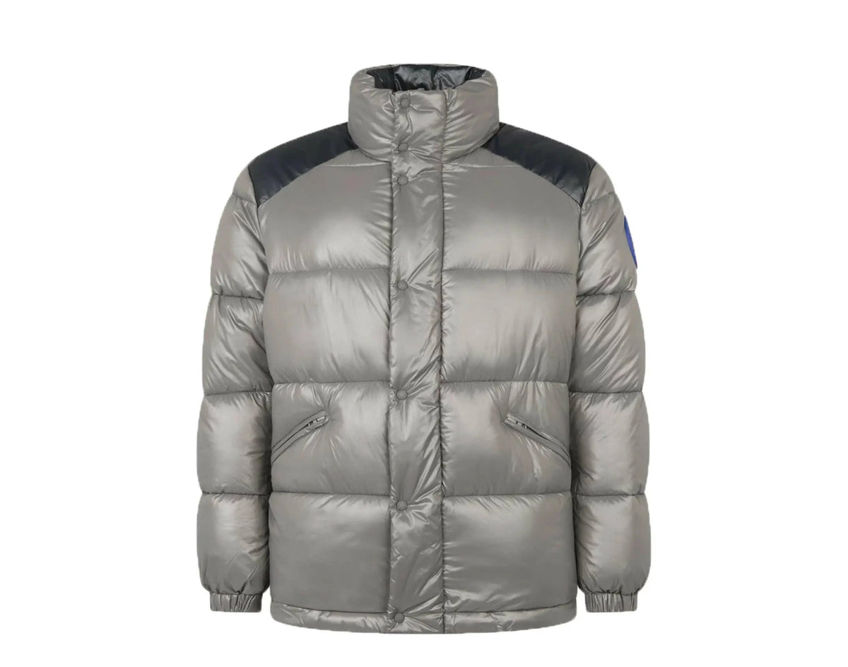 Save The Duck Luck Glossy Puffer Men's Jacket — Mid Grey