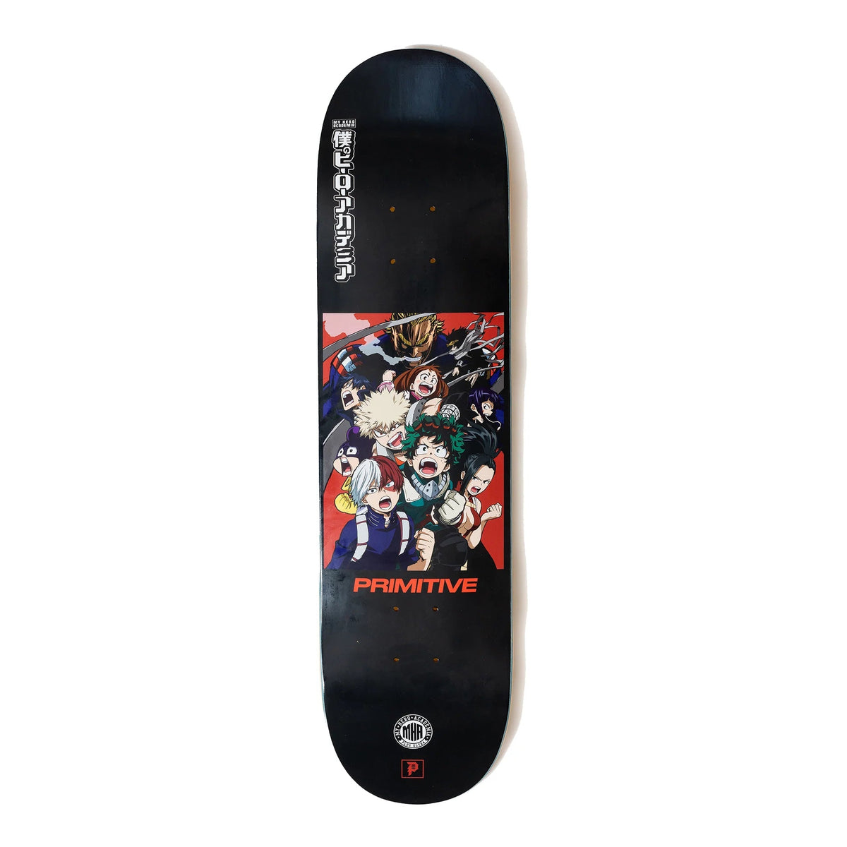 Primitive My Hero Academia Skateboard Deck - 8.5″ Black