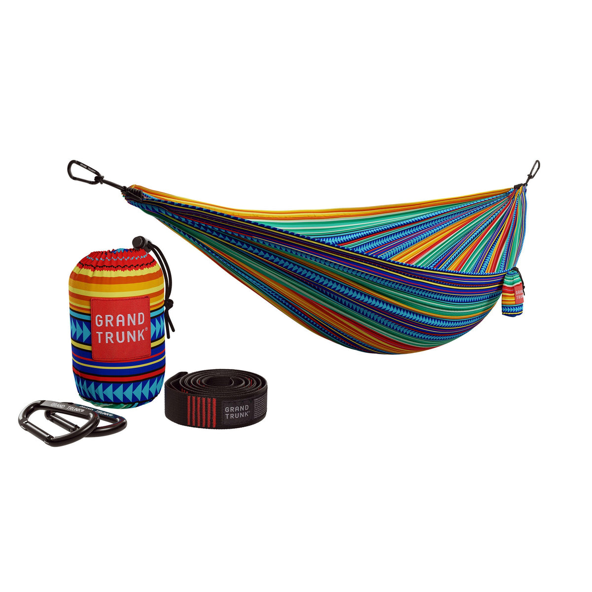 Double Deluxe Hammock with Suspension Straps, Prints