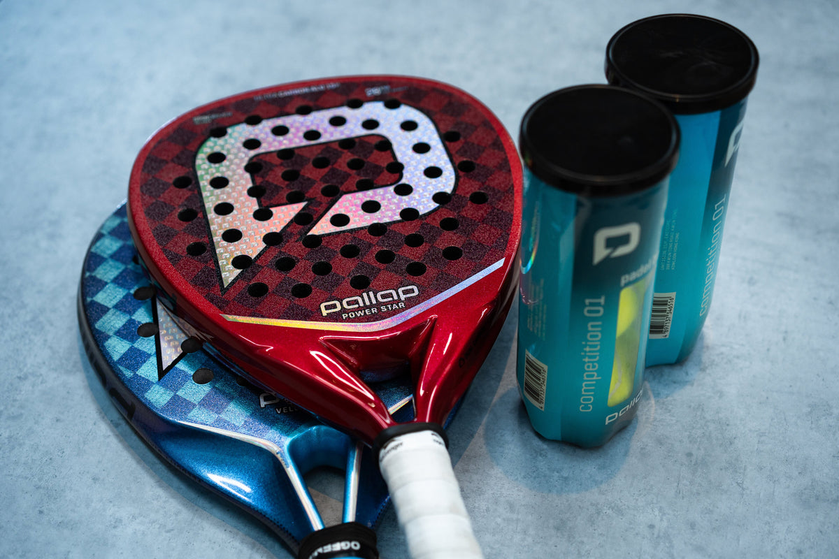Pallap Power Star Padel Racket 2025 Red - view 6