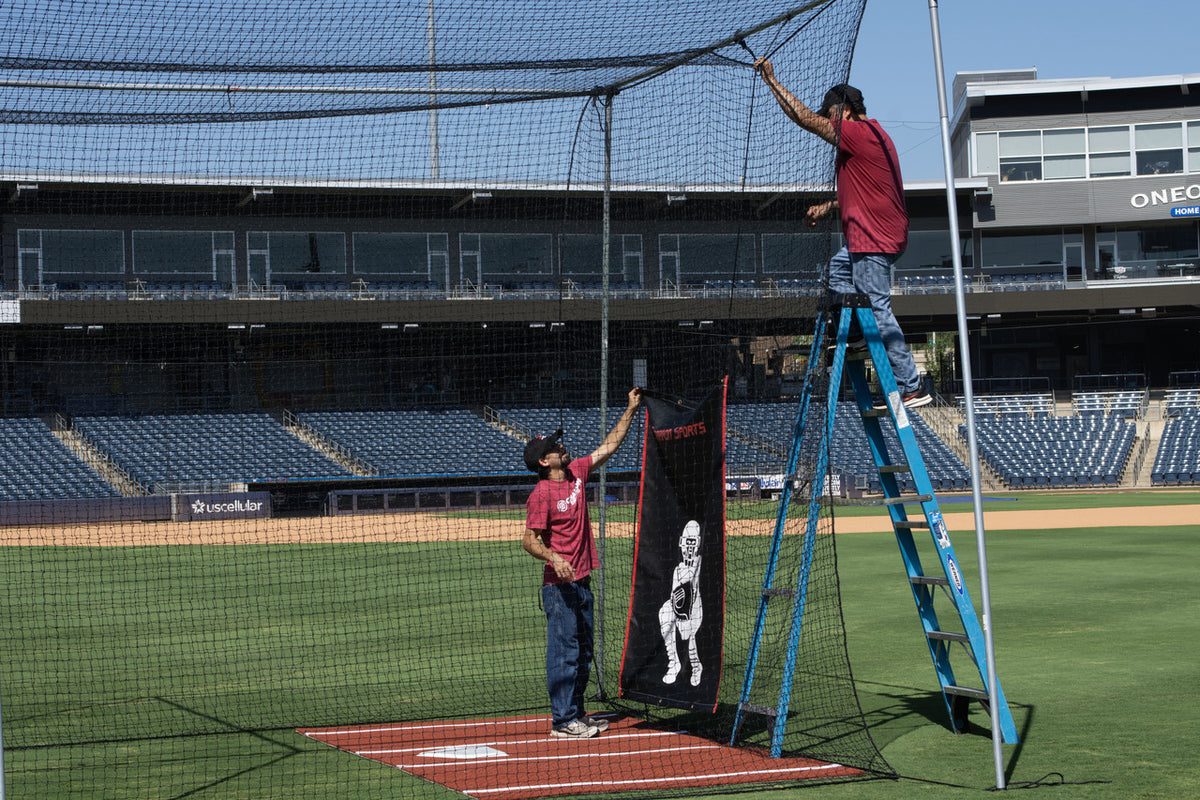 Cimarron 5x7 Vinyl Backstop - Alternate View 2