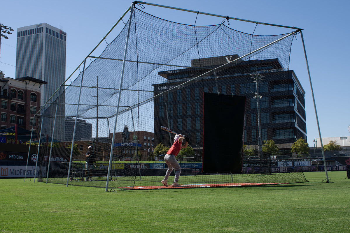 Cimarron 30x12x10 #24 Batting Cage & Frame Corners - Alternate View 1