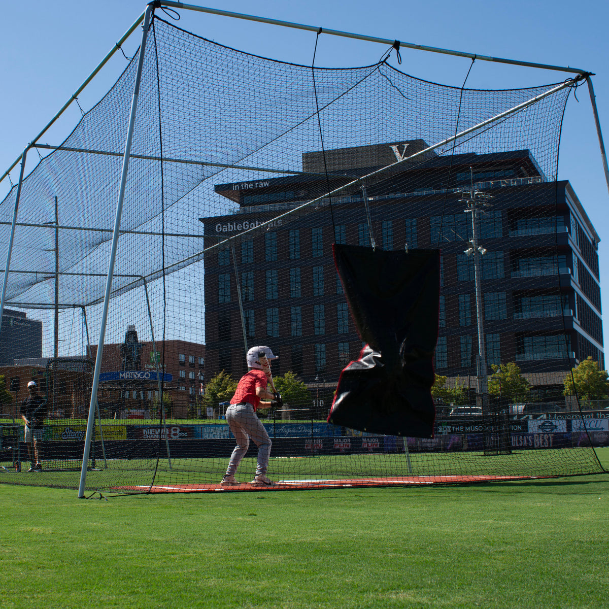 Cimarron 4x6 Vinyl Backstop - Alternate View 1