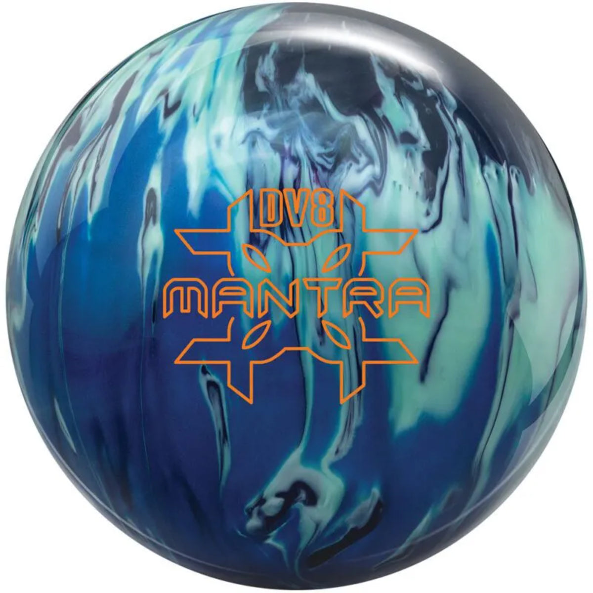 Dv8 Mantra Pre-Drilled Black/Mint/Blue Bowling Ball