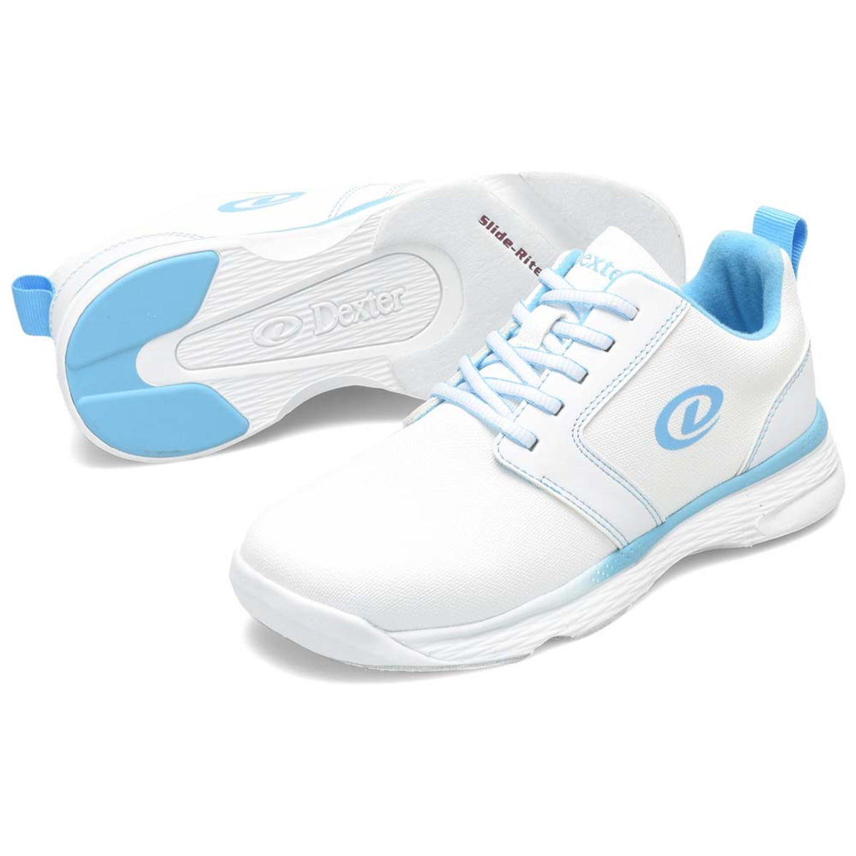 Raquel LX White/Blue Wide Shoes