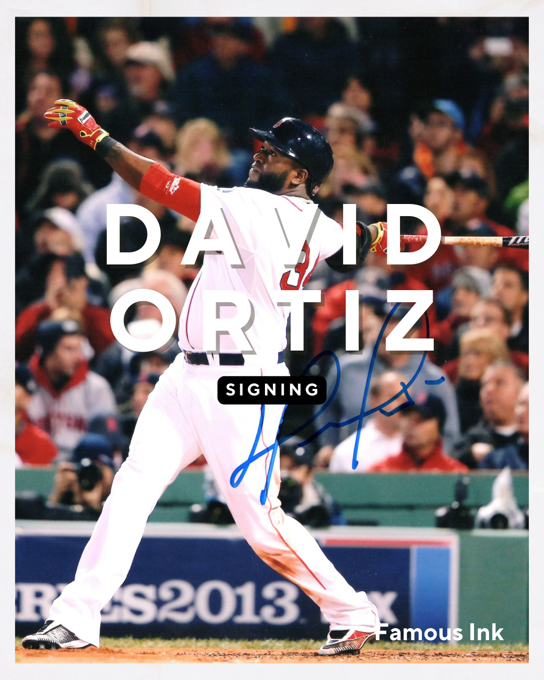 David Ortiz Signing