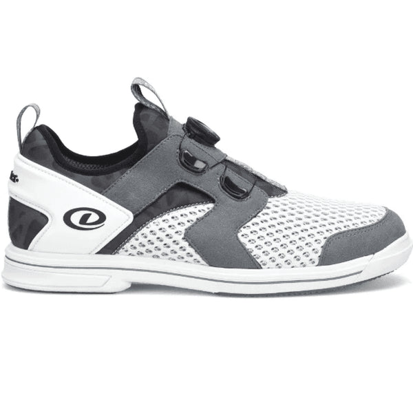Dexter Men’s DexLite Pro BOA White Grey Right Hand Wide Bowling Shoes