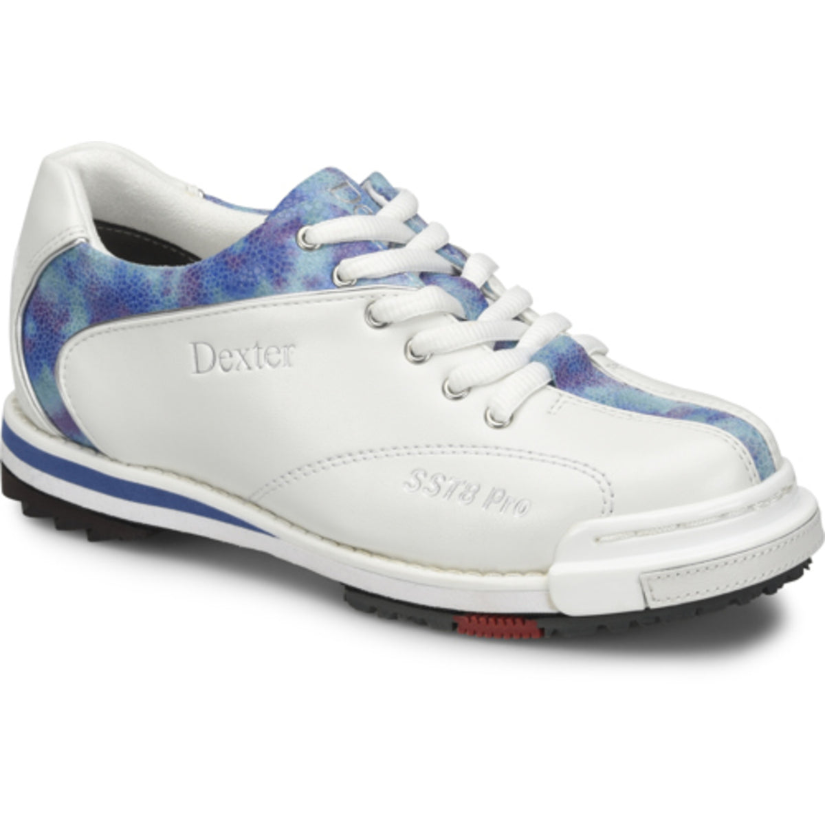 Sst 8 Pro White/ Blue Tie Dye Wide Shoes