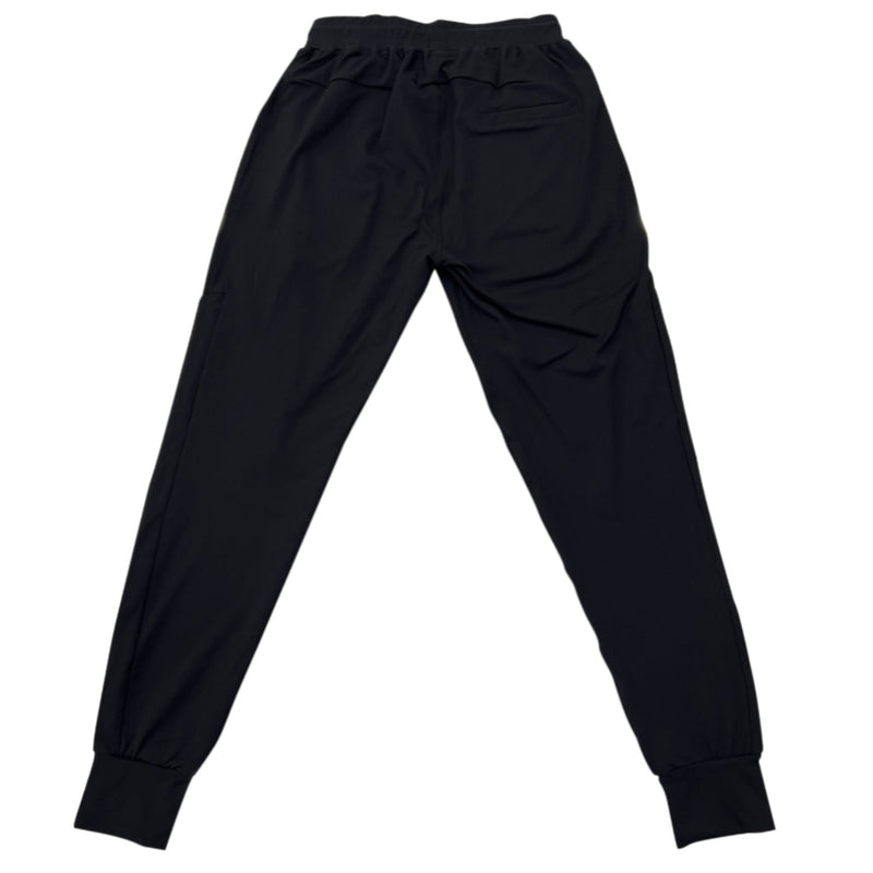 Black pants on a white background