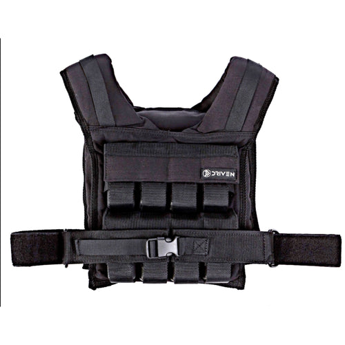 Great Call Athletics Driven 35 lb Adjustable Weighted Vest, Black