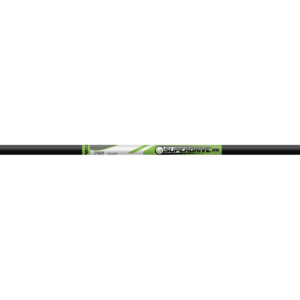 Easton Super Drive 25 Shafts - Front View