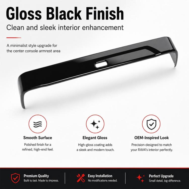 Car Armrest Box Decorative Trim Strip For Toyota RAV4 - View 5