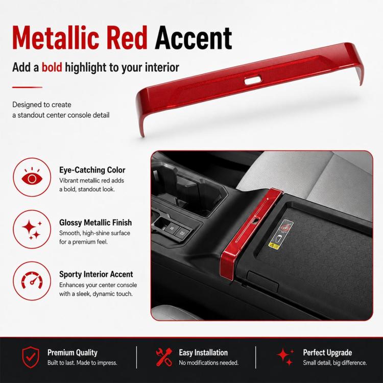 Car Armrest Box Decorative Trim Strip For Toyota RAV4 - View 6