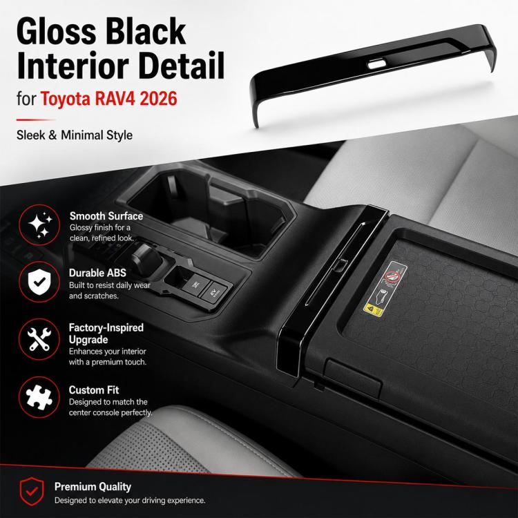 Car Armrest Box Decorative Trim Strip For Toyota RAV4 - View 9