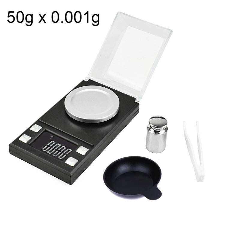 MH-8028 50g x 0.001g High Accuracy Digital Electronic Portable Jewelry Diamond Gem Carat Lab Weight Scale Balance Device