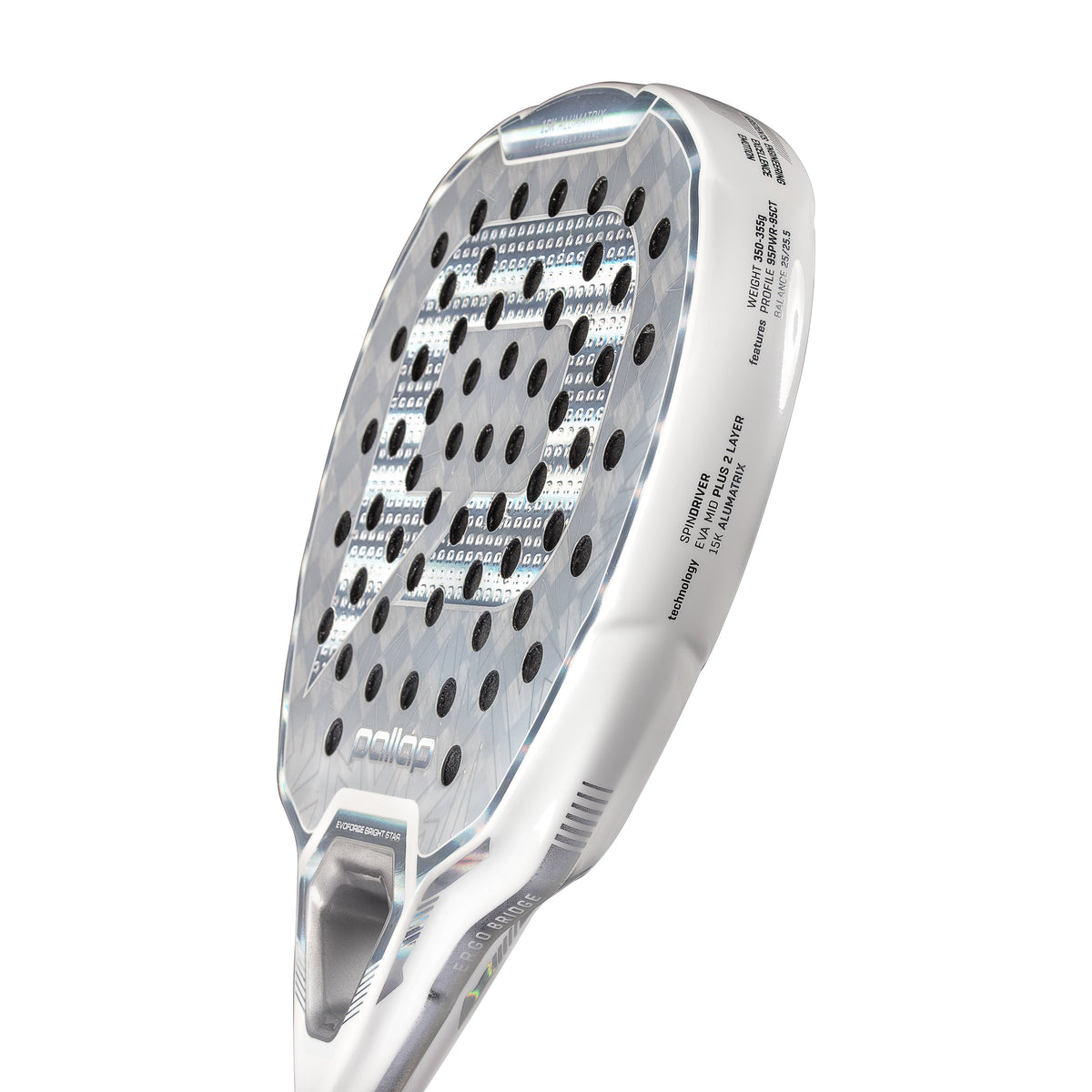 Pallap Evoforce Bright Star Padel Racket USA 250 Edition - view 5