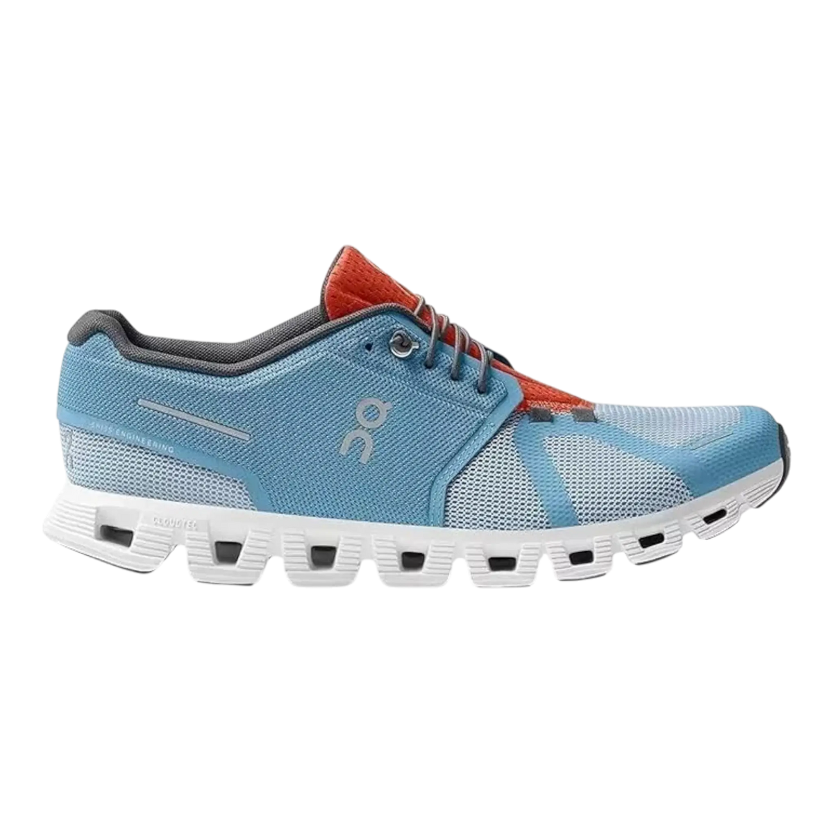 On Cloud 5 Push Men's Running Shoes — Niagara/Chambray