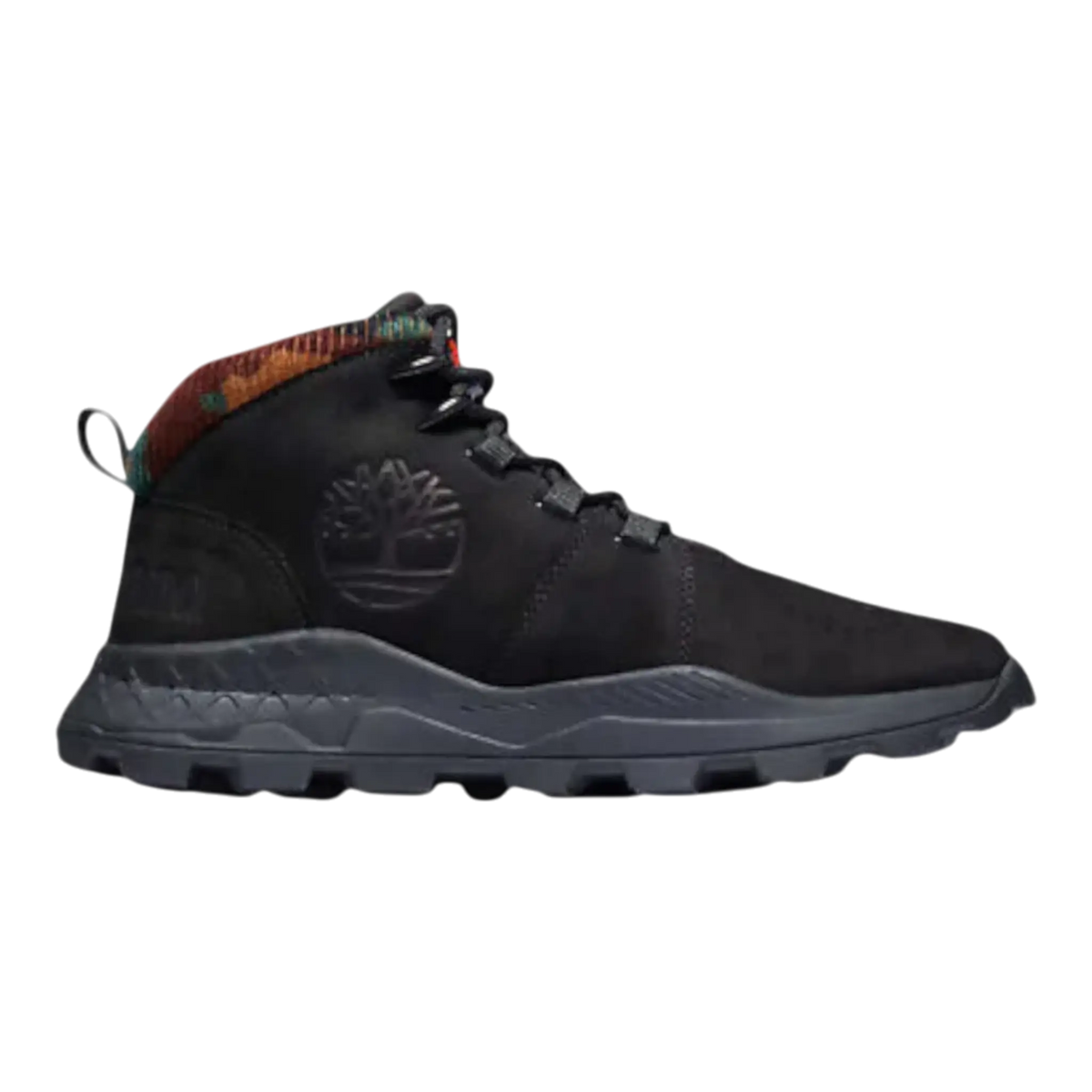 Timberland Brooklyn Mid Lace Men's Boots — Black Mid-Top